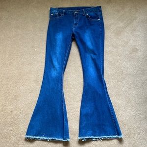 Bell bottom jeans